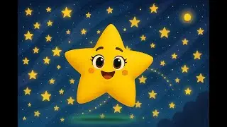 Agite Como uma Estrela 🌟 Canção de Movimento Infantil | Happy Stars Kids