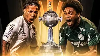 SIMULEI a FINAL da LIBERTADORES 2020, Santos x Palmeiras! Quem ganhou? PES 2021 Experimento