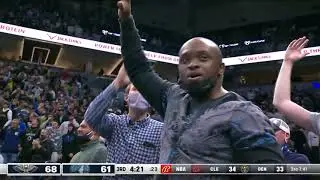 Ant Edwards And Brandon Ingram Throw Down Crazy Poster Dunks In The Target Center (10/25/21) | NBA