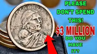 Top 5 Most Valuable Rusty Sacagawea One Dollar Coins that could be worth $3 million's! Do you have?