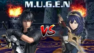 Noctis ( Square ) vs Lucina ( Nitendo ) | M.I.G | Mugen Battle