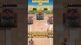Remember Spells Limitations #clashroyale  #clashroyaleshorts  #clashroyalememes #clashroyalegameplay