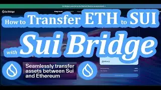 Sui Bridge Tutorial (How to Transfer Ethereum to Sui Blockchain)