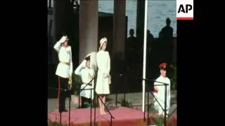 SYND 27-10-71 PRINCESS ANNE ARRIVES IN HONG KONG