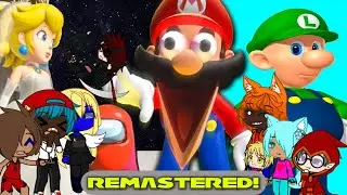 Реакция персонажей на Марио, реакция на мемы Nintendo 2 Remastered! (Gacha Nebula)