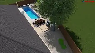 BACKYARD AND CUSTOM POOL DESIGN FOR THE LABRIE FAMILY- SACRAMENTO CA