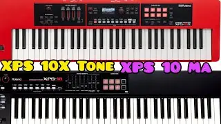 Roland XPS10X Tone XPS10 A || Tones Comparison|| New Roland XPS-10X Vs Roland XPS10#RolandXPS10X