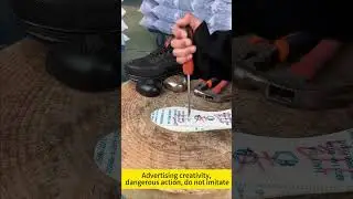 Safety shoes quality testing 0292 #safetyshoes #workboots #workshoes #shoes #shoesfashion