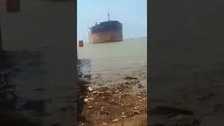 Ship 'Aframax Power' At Ship Recycling Yard