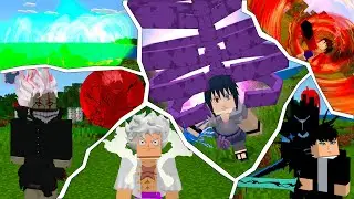 ATUALIZOU! UMA DAS MELHORES ADDON de ANIMES 5D DO MUNDO para MINECRAFT PE! 1.21.131