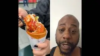 Food Reaction Lobster Cones #food #shorts #reaction #cooking #foryou #everyone