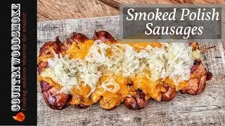 Polish Smoked Sausage on Borniak Smoker