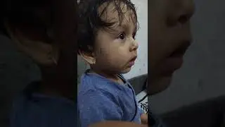 10 months old toddler calling his mother Aama