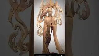 NAMO BUDDHAY buddham Sharanam gachhami dhammam Sharanam gachhami #woodworking #buddha #lordbuddha