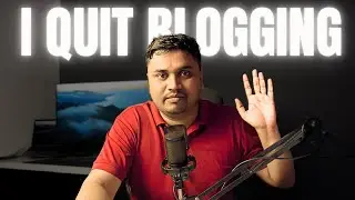 I Left Blogging..