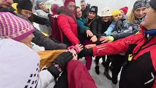 Snowy Dragon Boat Training | Beodragons | Ada Ciganlija, Belgrade | 10 January 2026