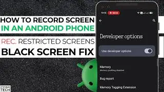 📱 How to Screen Record in an Android Phone for Restricted Apps or Developer Mode | New Update