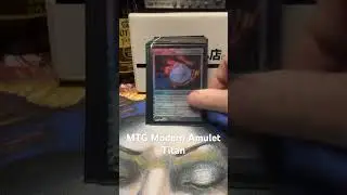 MTG Modern Amulet Titan. Thank you Jacob Ewing! #topdecked #magicthegathering #mtgmodern