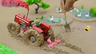 Science Meets Soul | The Most Creative Idea That Powers a Mini Tractor in Deep Mud