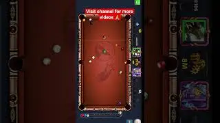 This opponent quit the game after my this shot😂😂 / funny 8ballpool win // #8ballpool #shorts