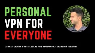 Private Outline VPN and WhatsApp Proxy on AWS with Terraform