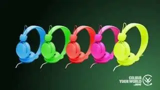 CYW NEON Headphones Advertisement