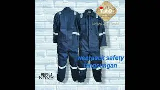 wearpack safety model langsungan & celana tactical panjang. konveksi produk