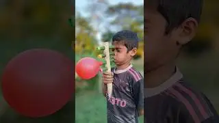 Colourful balloon toy simple design #art #diy