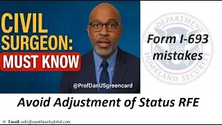 USCIS Medical Exam 2025. How to Find a Civil Surgeon & Avoid Costly Delays. I-693. Green Card.