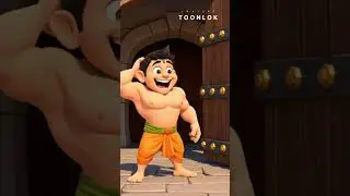 Chhota Bheem Door Rebound Fail 😂 | Funny Cartoon Moment | Kids Comedy Short #ChhotaBheem #KidsComedy