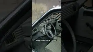 El espectacular interior del Citroen Visa GT.