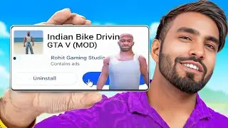 I found a GTA 5 mod link 🔗😱 in Indian bike driving 3d New Update 🎊🤯 secret update 💥