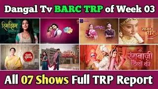 Dangal Tv BARC TRP Report of Week 03 : All 07 Shows Full TRP Report