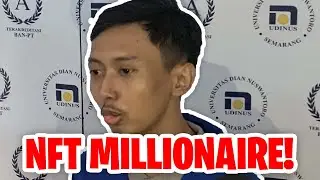 How a College Student Made MILLIONS Selling Selfies as NFTs!