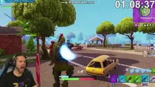 TroydanGaming first ever solo win in fortnite (LIVE)