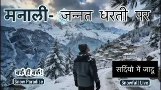 Manali Tour in Winter | Snow, Budget & Best Places #manali 