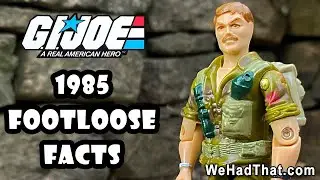 Обзор коллекционной фигурки G.I. Joe Footloose: Infantry Trooper Vintage 1985 Hasbro Action Figur...