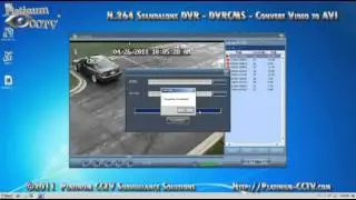DVRCMS - Convert .264 to AVI - DVR-700x H.264 Standalone DVR