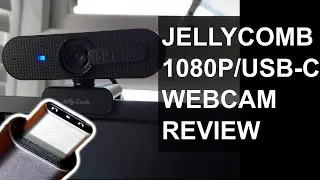 Jelly Comb 1080P USB-C Webcam Review #jellycomb #webcamreview