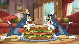 Tom and Jerry: Food Adventures! The Mega-Sandwich Chase | Full Funny Clip