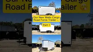 Новый прицеп Road Force от Wells Cargo &mdash; это нечто! 😮&zwj;💨 Звоните по номеру 430-340-0307