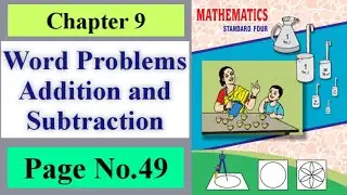 word problems addition and subtraction class 4 page no 49