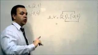 Geometria An&aacute;litica - 1 - 9 - produto interno usual entre vetores.wmv