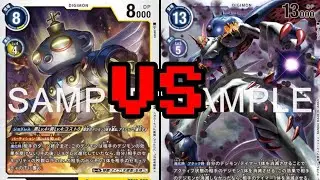[DTCG]Digimon Card Game Shakkoumon Vs MaloMyotismon BT16 Proxy Play