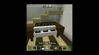 Minecraft Piano Build Hack | #shorts #boomgamerz #viral #minecraft #minecrafthacks #gaming