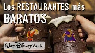 Los restaurantes m&aacute;s baratos y mejores de Disney World! / Ahorra dinero / Dani Godinez