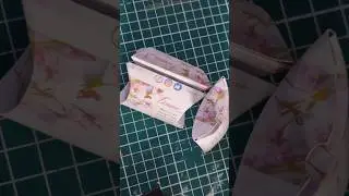 Custom Pillow Box #pillowbox #box #diy #papercraft #partygift #cricutcrafts