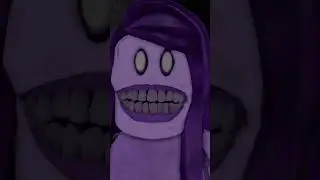 Escape GRUMPY GRAN! (SCARY OBBY) All JUMPSCARES PURPLE #shorts