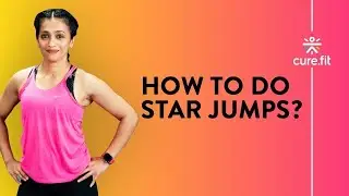Cardio Jump Workout at Home | How to Do Star Jumps | cult fit | Warm Up Exercise @cult.official