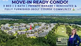 Move-In Ready Myrtle Beach Condo Tour, Magnolia Pointe at Myrtlewood ⛳🌴🌊